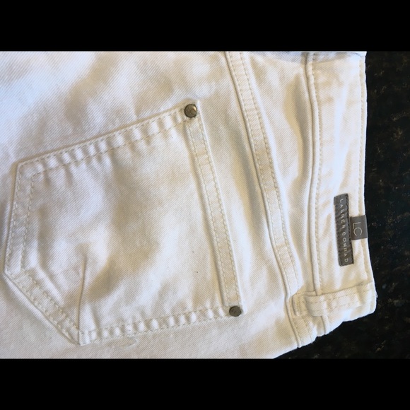 LC Lauren Conrad white Bermuda’s size 4 - Picture 3 of 8